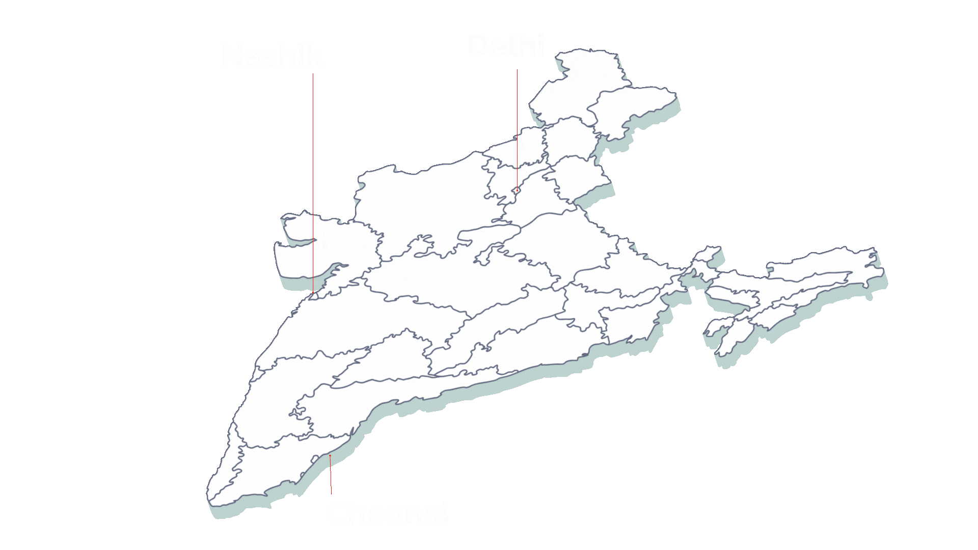 Indiapostalcode Connectivitymatters Bridgingdistances - Modern Space Illustration - Mobile